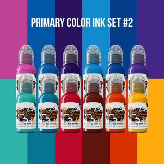 World Famous Primary Color Ink Set #2