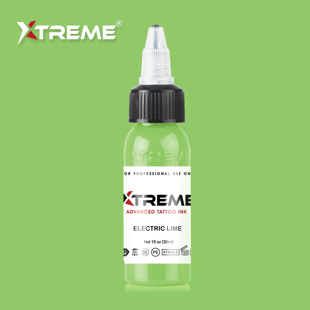 Xtreme Electric Lime - FYT Tattoo Supplies