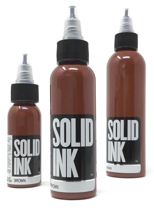 Solid Ink Brown - FYT Supplies Malaysia