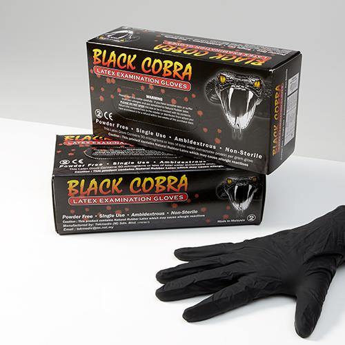 Black Cobra Examination Glove - FYT Supplies Malaysia