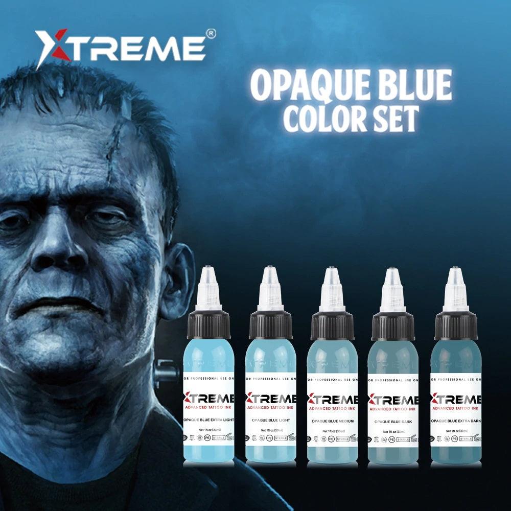 Xtreme Opaque Blue Set - FYT Tattoo Supplies